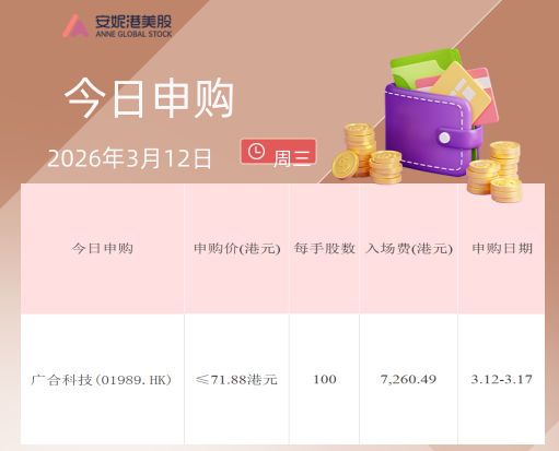 广合科技港股IPO启动