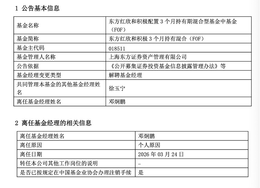 邓炯鹏拟加盟天弘基金