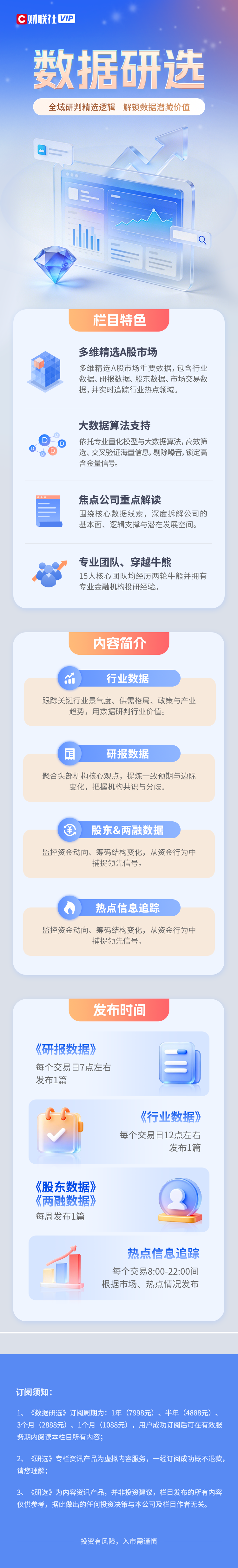 数据研选